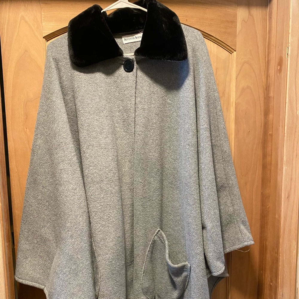 Vintage Poncho Coat